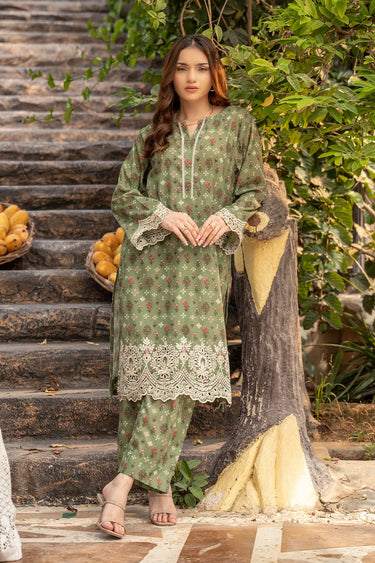 2 Piece - Printed Lawn Suit