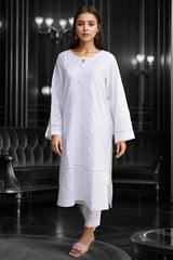 1 Pc Chikankari Stitched Shirt - Prime Point Store