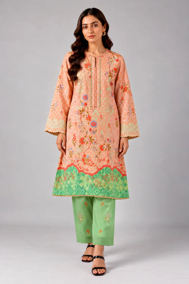 2-PIECE - PRINTED ARABIC LAWN SUIT