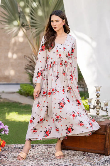 2 Piece - Printed Cambric Suit