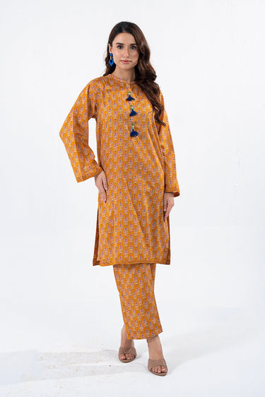 2 Pc Cotton Lawn Printed Stitched Suit - Prime Point Store