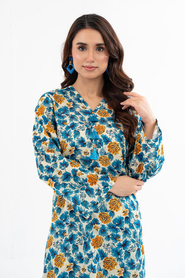 2 Pc Cotton Lawn Printed Stitched Suit - Prime Point Store