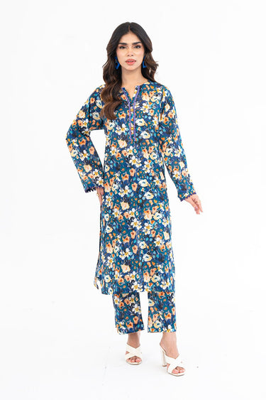 2 Pc Cotton Lawn Printed Stitched Suit - Prime Point Store