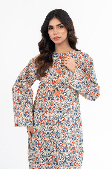 2 Pc Cotton Lawn Printed Stitched Suit - Prime Point Store