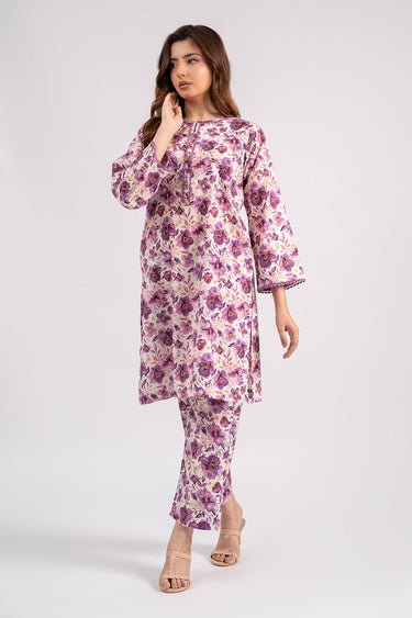 2 Pc Cotton Lawn Printed Stitched Suit - Prime Point Store
