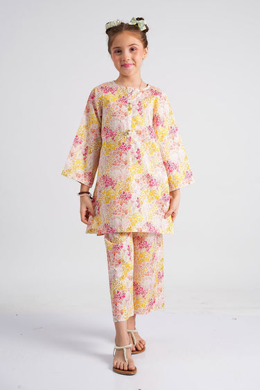 2 Pc Cotton Lawn Printed Suit For Girl - Prime Point Store