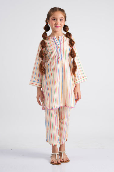 2 Pc Cotton Lawn Printed Suit For Girl - Prime Point Store