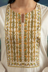 2 Pc Dyed Embroidered Dobby Stitched Suit - Prime Point Store