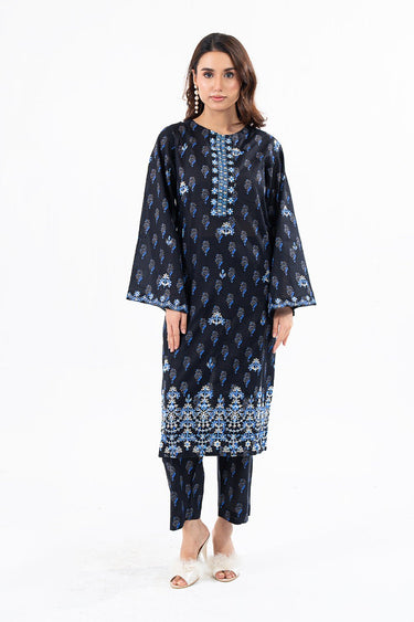 2 Pc Embroidered Cotton Lawn Printed Stitched Suit - Prime Point Store