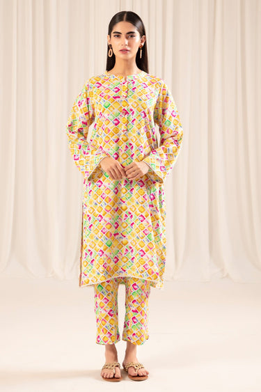 2 Pc Printed Stitched Co - ords - Prime Point Store