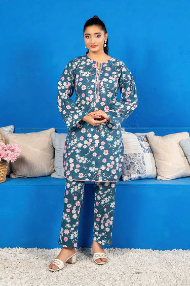 2 Piece - Printed Lawn Suit