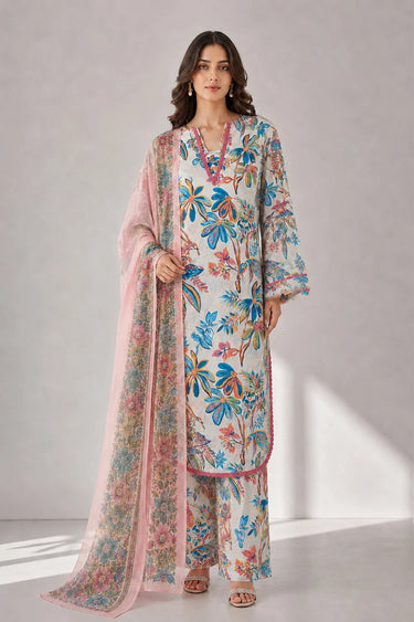 3-PIECE - PRINTED LAWN SUIT