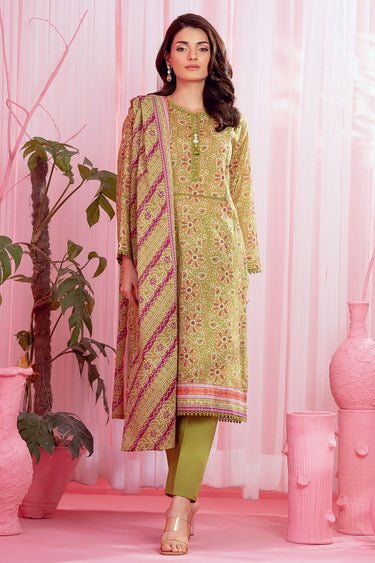3 Pc Printed Lawn Unstitched - Prime Point Store
