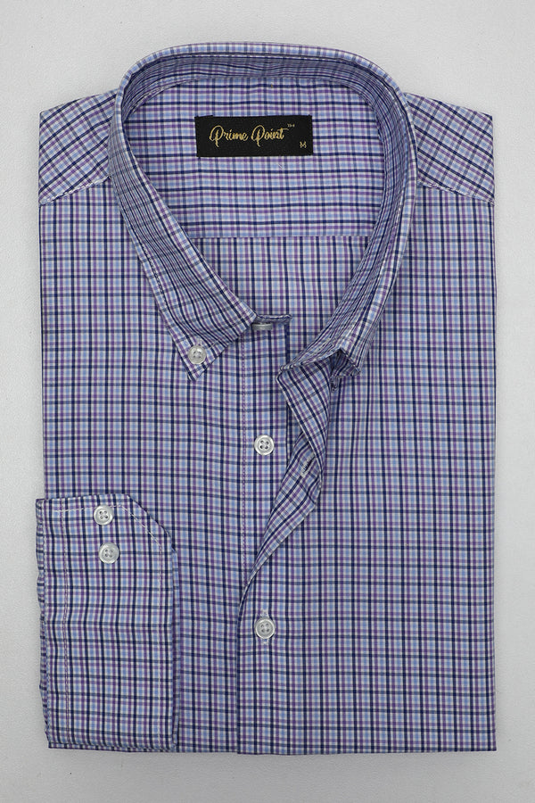 Multi Check Casual Shirt For Men - Prime Point Store