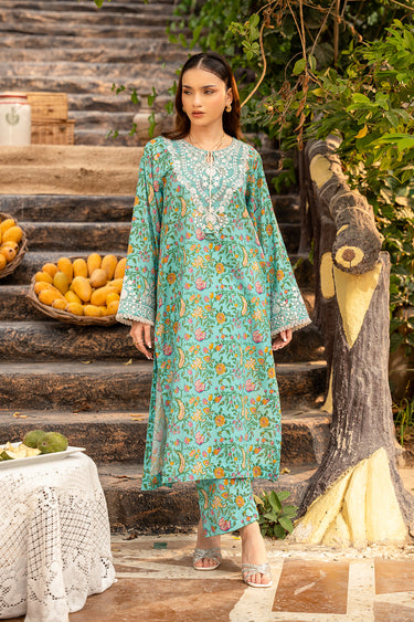 2 Piece - Embroidered Lawn Suit