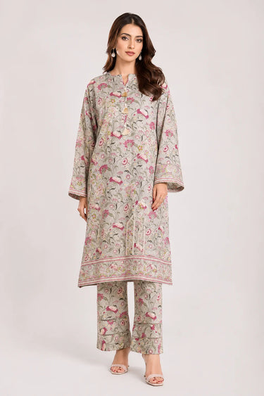 2 Piece - Printed Cambric Suit