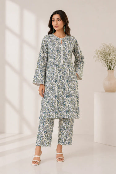2 Piece - Printed Lawn Suit