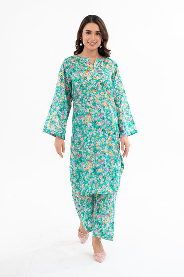 2 Piece - Printed Lawn Suit
