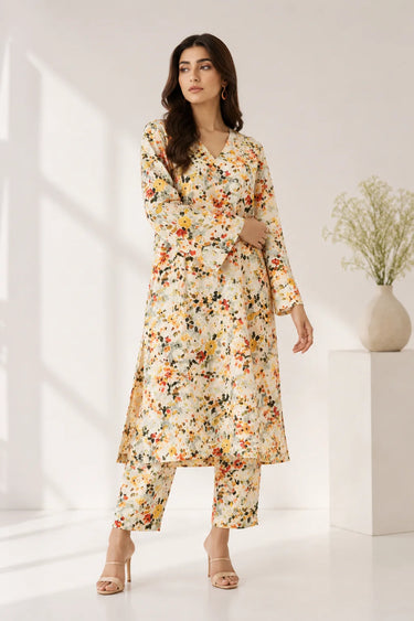 2 Piece - Printed Lawn Suit