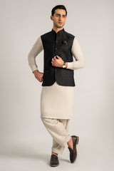 Black Waist Coat For Men - Prime Point Store