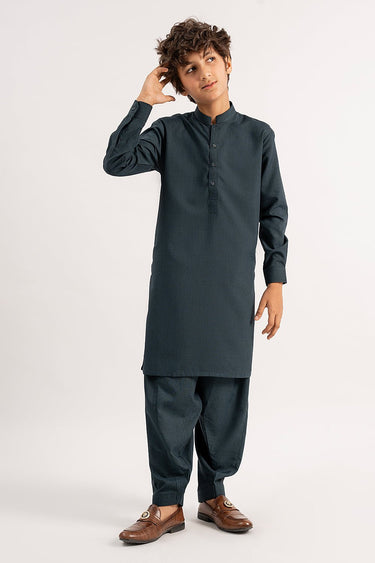 C Green Wash & Wear Shalwar Kameez - Prime Point Store