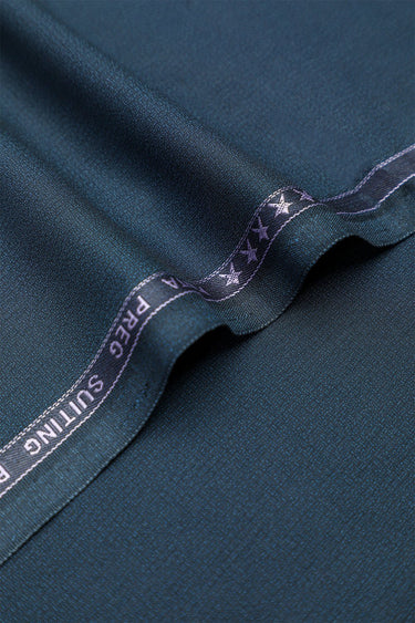 Cotton Dark Blue Unstitched Suit - Prime Point Store