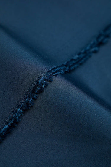 Cotton Midnight Blue Unstitched Suit For Men - Prime Point Store