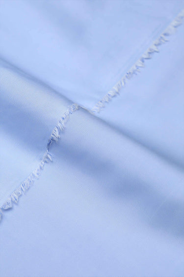Cotton Sky Blue Unstitched Suit For Men - Prime Point Store