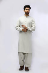 Fawn Blended Shalwar Kameez For Men - Prime Point Store