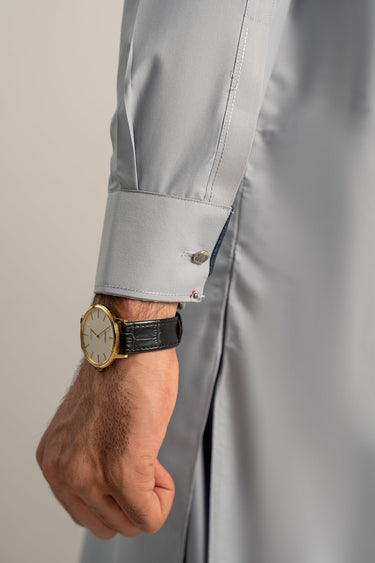 Grey Wash & Wear Shalwar Kameez For Men - Prime Point Store