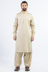 Light Green Cotton Casual Shalwar Kameez For Men - Prime Point Store