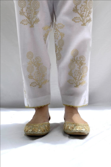 Printed Straight Pants - Prime Point Store