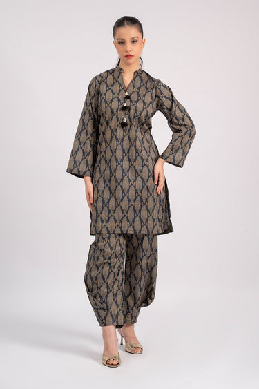 2 Piece - Printed Lawn Suit