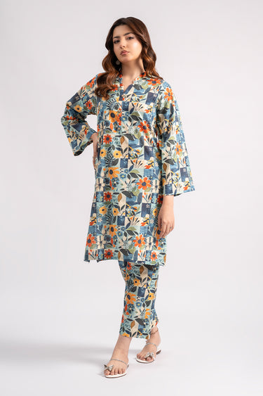 2 Piece - Printed Lawn Suit