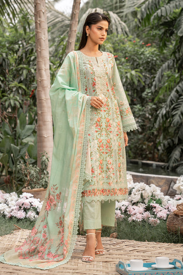 3 Piece - Embroidered Lawn Suit