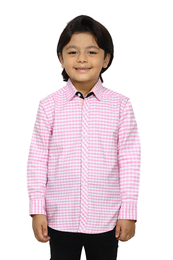 Shirt for Boys SKU: BCS-0008-PINK - Prime Point Store