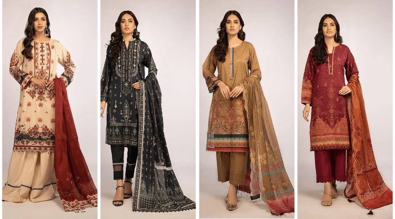 EXUDE YOUR GRACE WITH UNSTITCHED EMBROIDERED SUITS - Prime Point Store