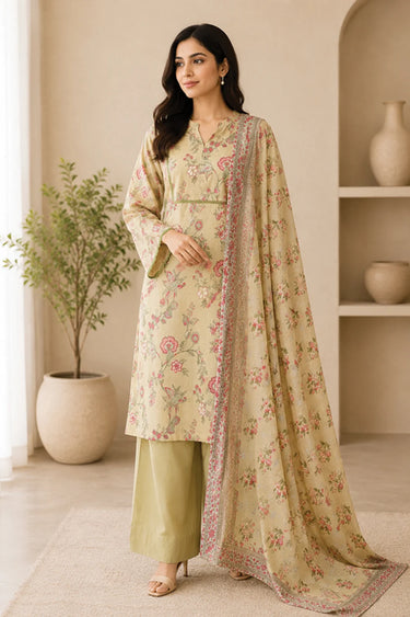 3 Piece - Printed Lawn Suit