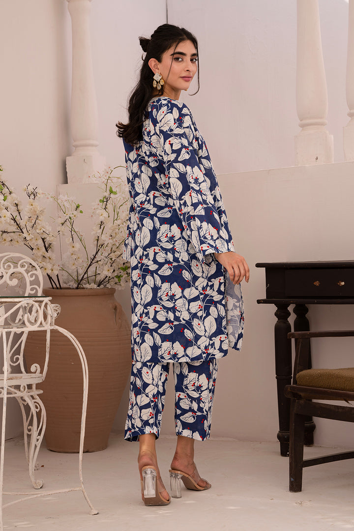 2 Pc Khaddar Printed Stitched Suit - Prime Point Store