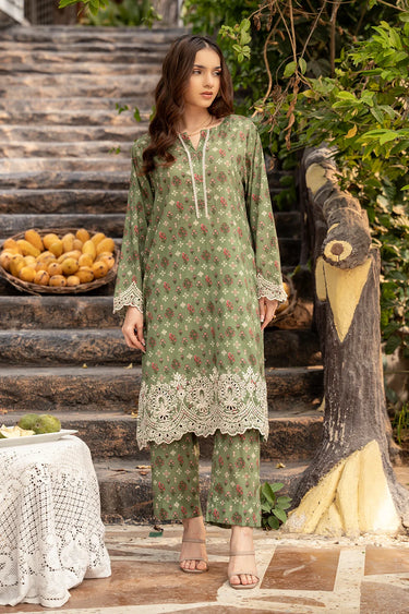 2 Piece - Printed Lawn Suit