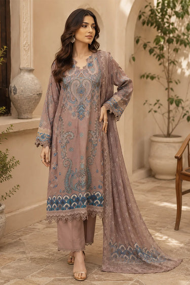 3 Piece - Printed Lawn Suit