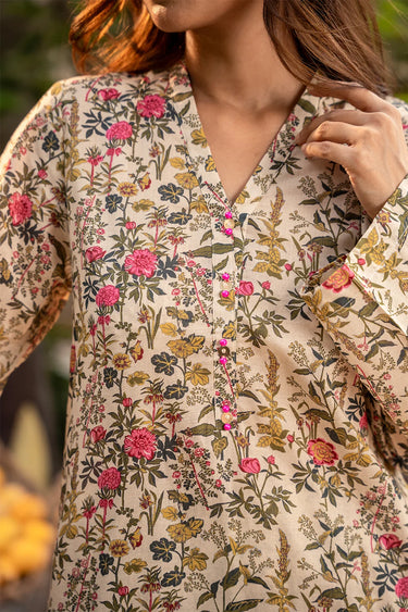 2 Piece - Printed Lawn Suit