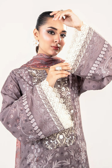3 Piece - Embroidered Lawn Suit