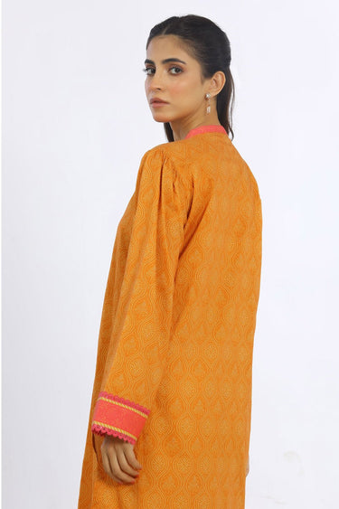 1 Pc Printed Cambric Stitched Shirt - Prime Point Store