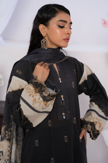 1 Pc Printed Slub Khaddar Unstitched - Prime Point Store