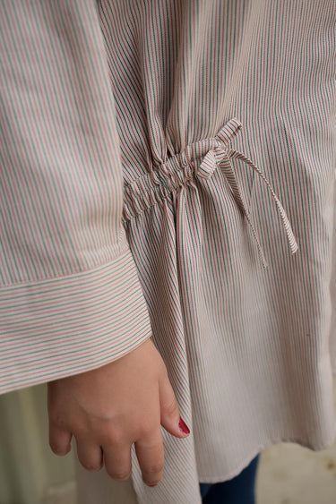 1 Pc Printed Yarn Dyed Stitched Shirt - Prime Point Store