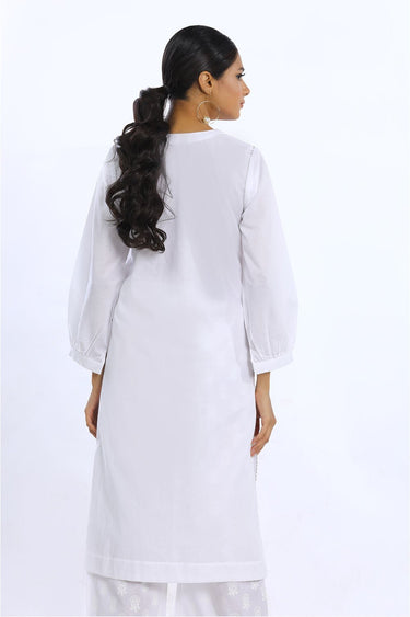 1 Pc Solid Cambric Stitched Shirt - Prime Point Store