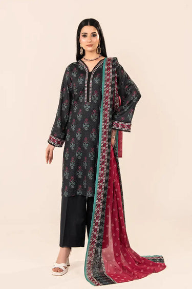 3 Piece - Printed Lawn Suit