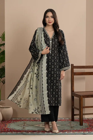 3 Piece - Printed Lawn Suit