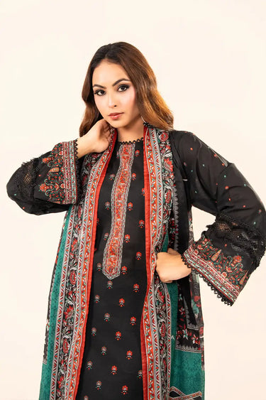 3 Piece - Printed Lawn Suit